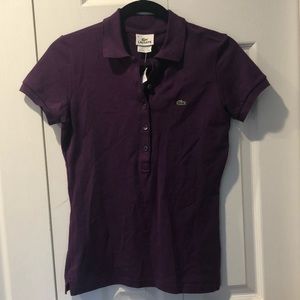 Lacoste women’s collard shirt (brand new)